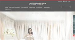 Desktop Screenshot of dresses4heaven.com